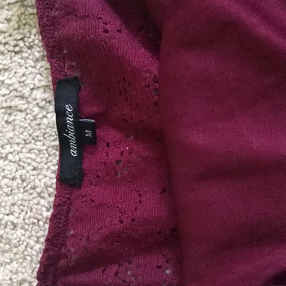 Maroon Romper - Picture 3 of 3